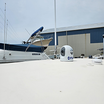Camera installation photo by C&S Marine Electrical