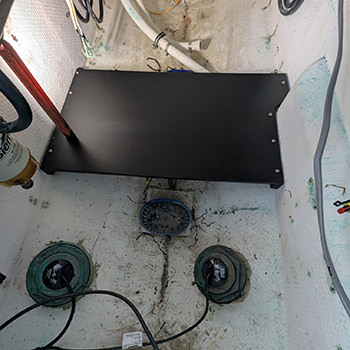 Livewell systems photo by C&S Marine Electrical