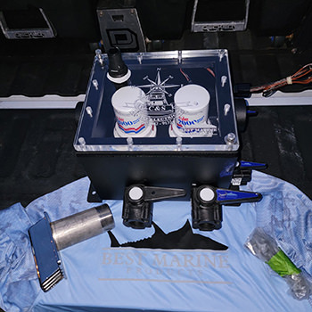 Livewell systems photo by C&S Marine Electrical