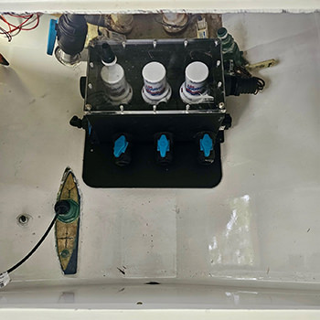 Livewell systems photo by C&S Marine Electrical