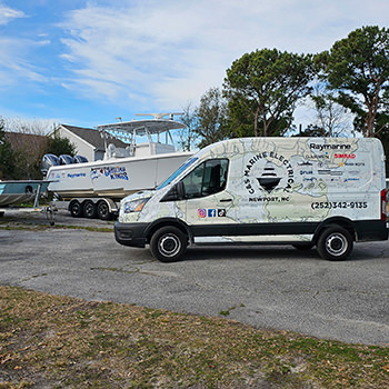 On site photo by C&S Marine Electrical