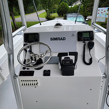 Simrad systems photo by C&S Marine Electrical