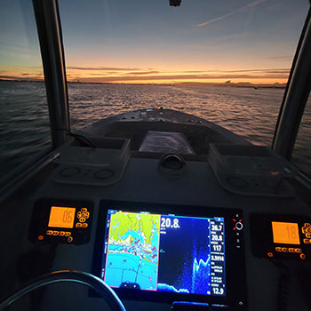 Simrad systems photo by C&S Marine Electrical