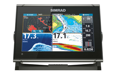 Simrad GO9 XSE with 3in1 Transducer